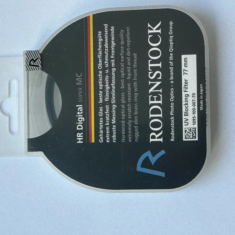 Rodenstock 77mm uv-Filter Hr- Digital Mc - Protection Filter E-77 - UV -